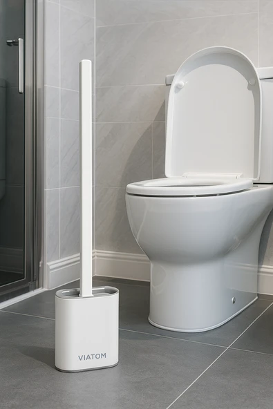 Silikon Klozet Fırçası Banyo Tuvalet Wc Küvet Temizleme Fırçası ürün görseli