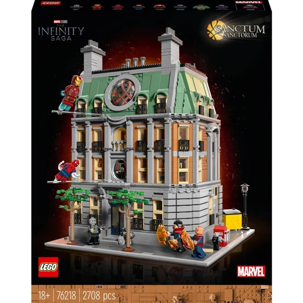 Marvel Sanctum Sanctorum 76218 - Yetişkin Model Severler için Koleksiyonluk Doctor Strange Modüler Yapım Seti (2708 Parça) - 3