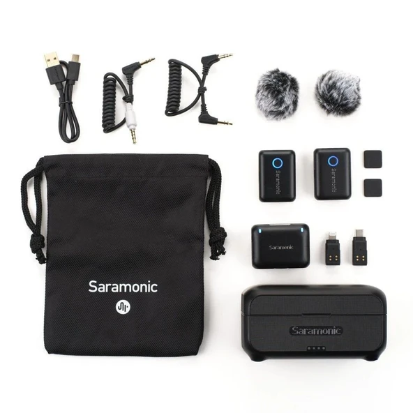 Saramonic Blink 500 B2+ 2 Kişilik Kablosuz Yaka Mikrofonu - 7