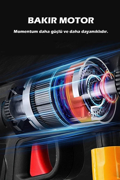 Thomax Şarjlı Yüksek Basınçlı Yıkama Makinesi - Resim 7