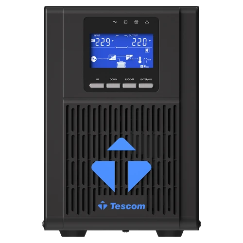 TESCOM NeoLine 1000, 1 KVA Online 1F/1F UPS,  900040100 2x9A Akü ürün görseli