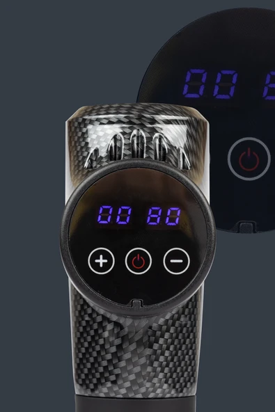 THOMAX Masaj Tabancası 6 Başlıklı Profesyonel Masaj Aleti - Resim 6