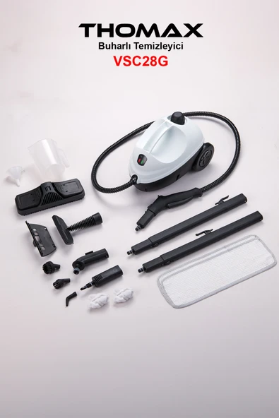 THOMAX Buharlı Temizleyici Buharlı Temizlik Makinesi - Resim 8
