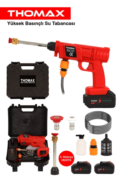 THOMAX Yüksek Basınçlı Araç Yıkama Makinesi Ve İlaçlama Makinesi - Resim 6