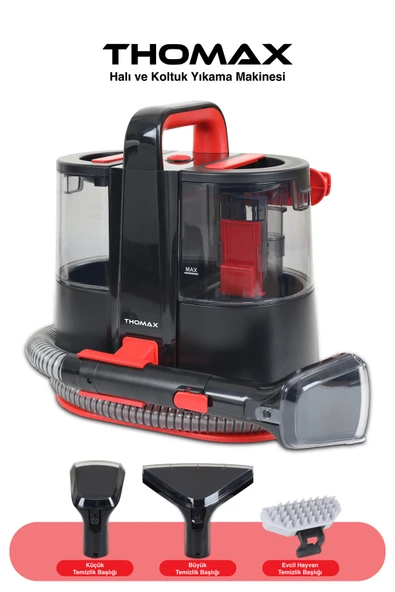 Thomax DMW001A Koltuk ve Halı Yıkama Makinesi - Resim 8
