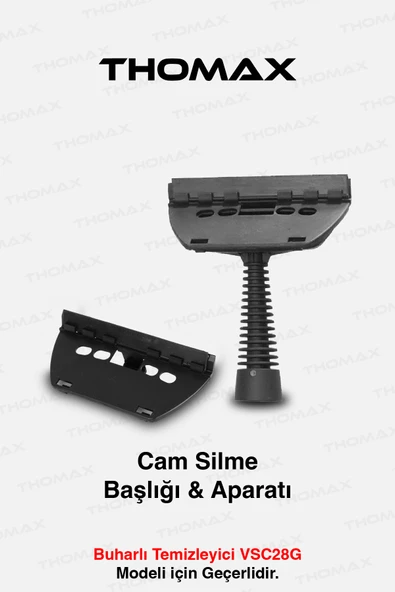 THOMAX Vsc28g buharlı temizlik makinası cam silme başlığı ve aparatı - 1