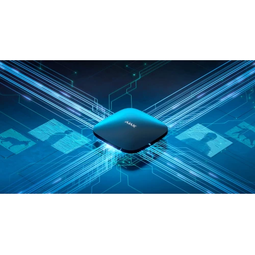 AJAX Hub2 Plus, Kablosuz, Görsel Dogrulamali, Alarm Paneli, SIYAH - 2