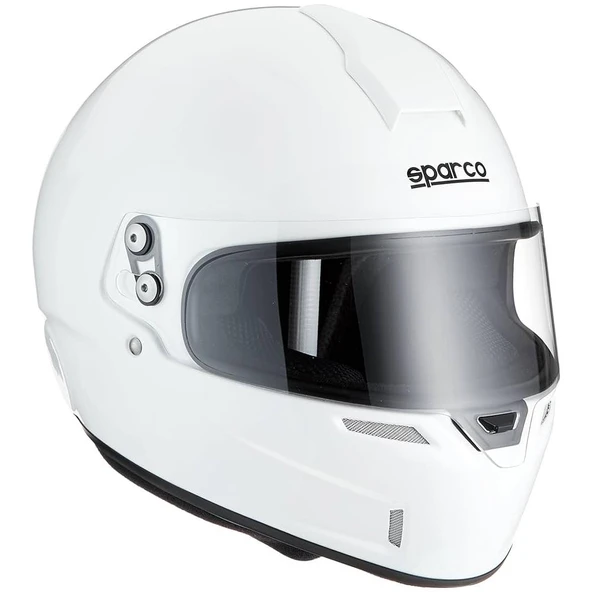 SPARCO KF-4 KARTİNG KASK S Beden Beyaz - Resim 2
