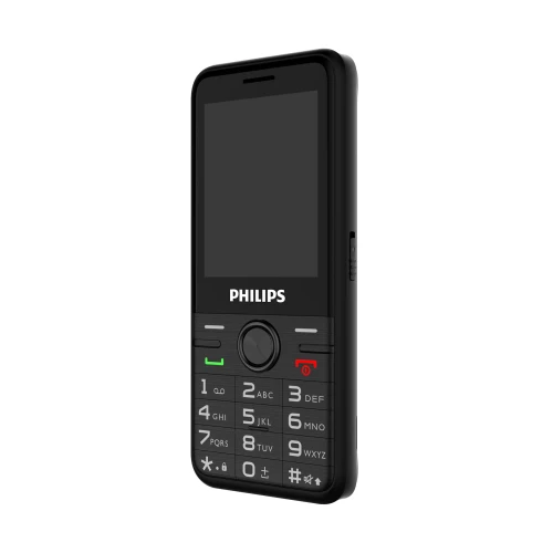 PHILIPS Xenium E6500, 128Mb, Siyah, 48Mb Ram, 2,4inc Ekran, Arka Kamera, 4G Çift Sim Destegi, FM Radyo, 1700mAh Pil, El Feneri, Türkiye Garantili - 2