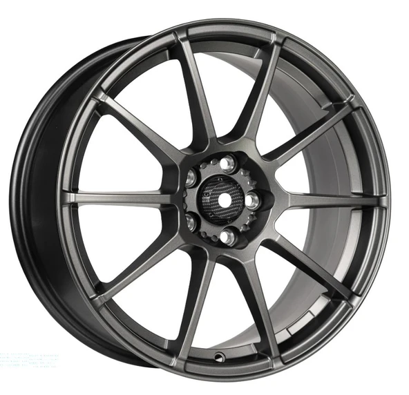 EMR-S1042-168 8.0x18" -5x100 ET45 67.1 Matt Gun Metal Jant (4 Adet) - 1