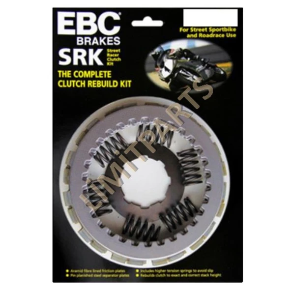 EBC SRK127 YAMAHA XJ6 DIVERSION 09-15 KOMPLE FİBER DEBRİYAJ SETİ - 1