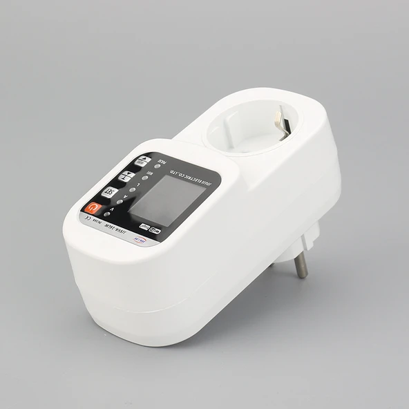 JIUJI Kaçak Akım Voltaj ve Akım Korumalı Akıllı Priz 16A WiFi Akıllı Priz - 5