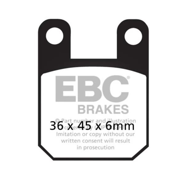 EBC SFA115 BETA 50-125 RR , PEUGEOT LUDIX FREN BALATASI ürün görseli