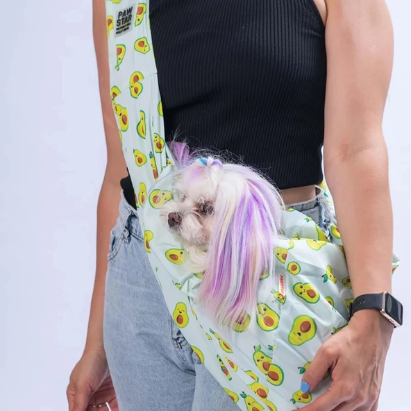 Pawstar Avocado Crossbody Bag ürün görseli