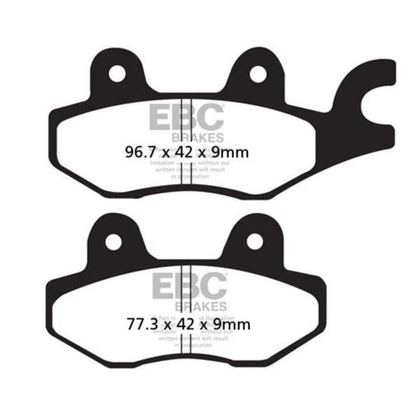 EBC SFA197HH SUZUKI AN400 BURGMAN 07-22 , BAJAJ ÖN SINTER FREN BALATASI ürün görseli