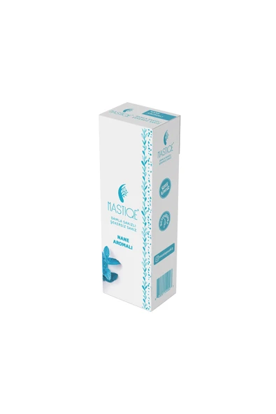 Mastiqe Doğal Nane Aromalı Damla Sakızlı Şekersiz Sakız 20 Grx12 Adet - Resim 7