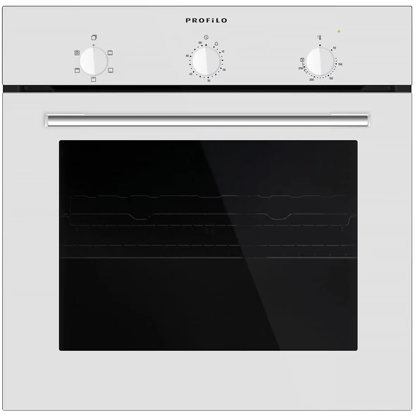 Profilo FRCA123B A Enerji Sınıfı 4 Programlı 71 Lt Beyaz Ankastre Fırın ürün görseli 1