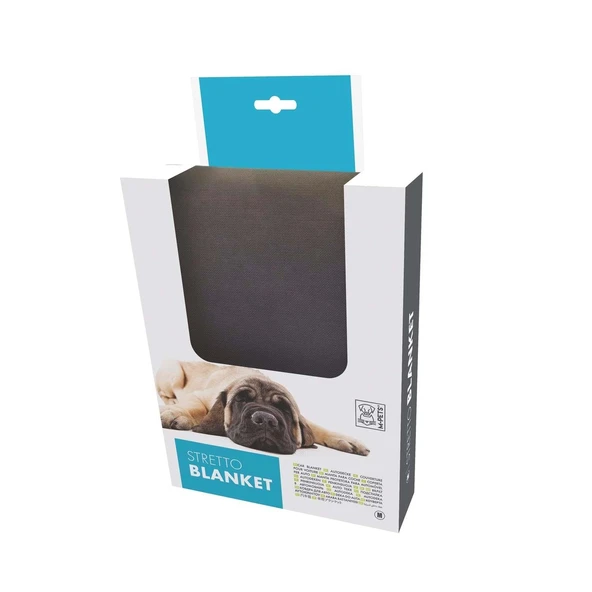 M-Pets Stretto Blanket – Koltuk Koruyucu Köpek Battaniyesi Siyah 185cm - 1