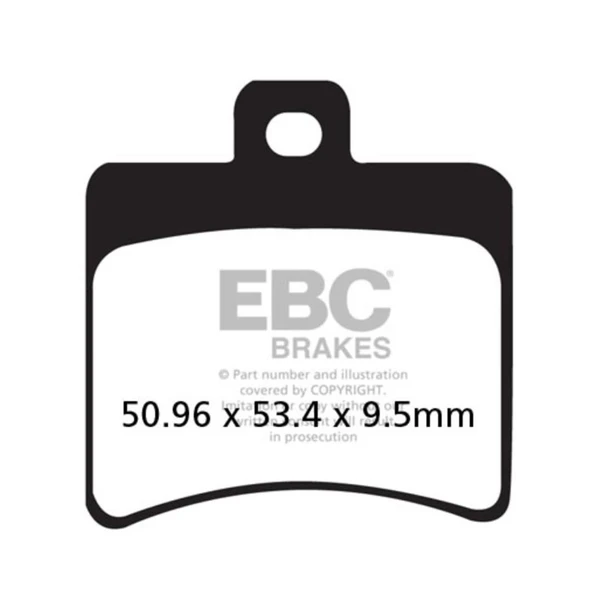 EBC SFA298 SCOOTER FREN BALATASI ürün görseli 1