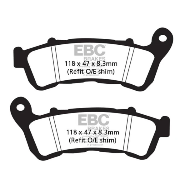 EBC SFA388HH SINTER SCOOTER PERFORMANS BALATASI ürün görseli 1