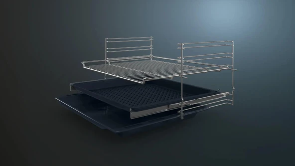 iQ300 Ankastre Fırın 60 x 60 cm Inox - Resim 2