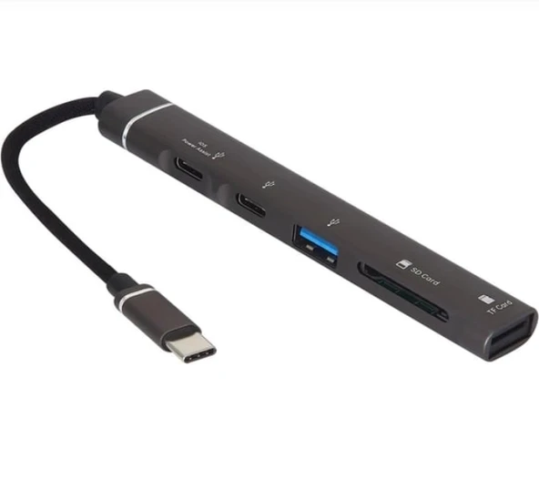 ZR888 5 İn 1 H02 Type-C Hub