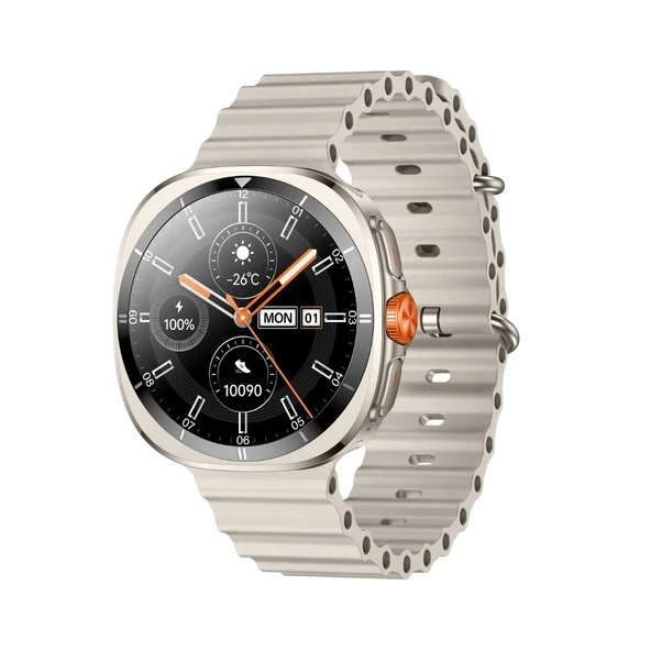 Bix Tsw2 1.43 Inç Amoled Ekran Bluetooth 5.3 Telefon Görüşme Ios & Android Uyumlu Metal Akıllı Saat