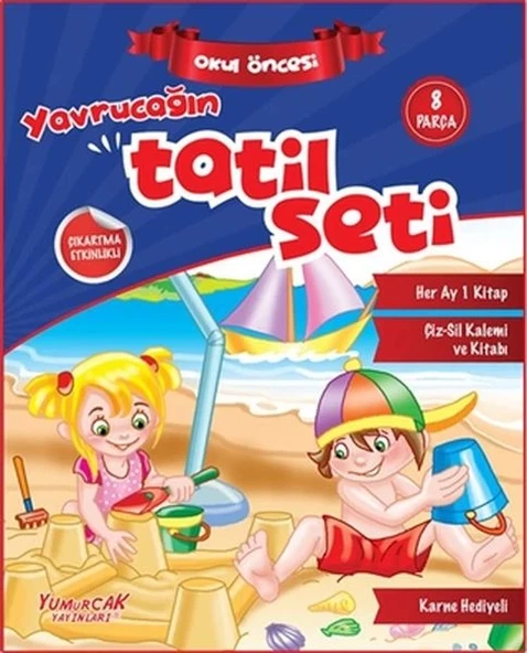 Yavrucağın Tatil Seti (3 Kitap) ürün görseli