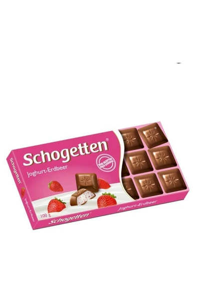 Schogetten Yoğurt Ve Çilek Aromalı 100 gr Çikolata ürün görseli