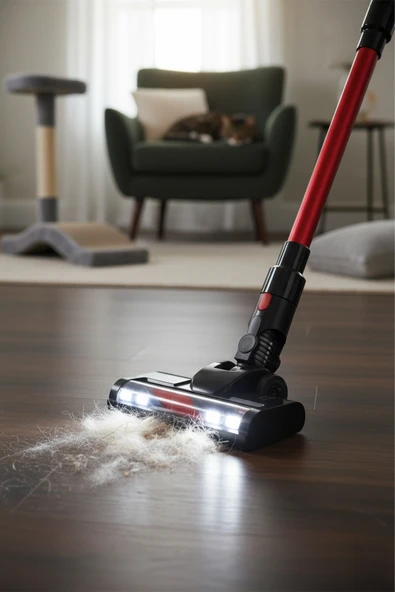 HIKİNG Serisi Şarjlı Dikey Süpürge Siyah - 2