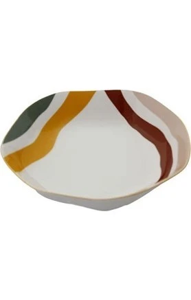 Abstract Serisi 21 cm Çukur Tabak - 3