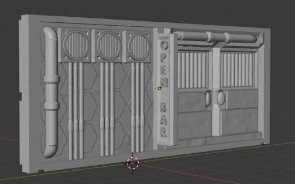 Arkit - 3D - Siberp - Duvar6 Plastik Aparat - 2