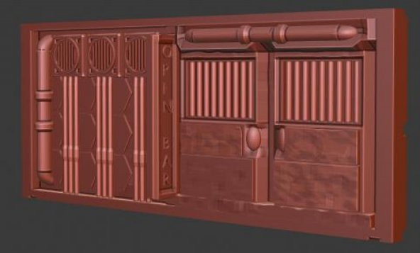 Arkit - 3D - Siberp - Duvar6 Plastik Aparat - 3