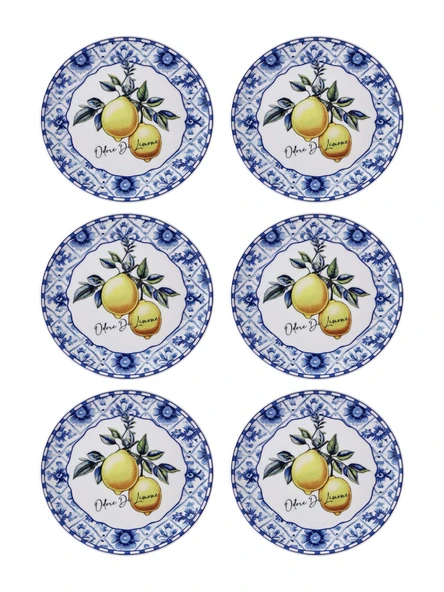 Odore Di Limone Pasta Tabağı 6lı Set 19 cm - 1