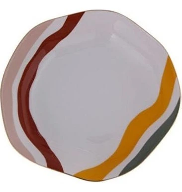 Abstract Serisi 21 cm Çukur Tabak - 1