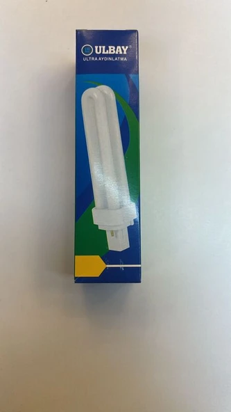 Ulbay 18W/6500K 2 Pinli Plc Ampul (Beyaz Işık) - Resim 2
