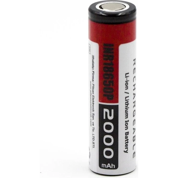 Orion 18650P 3.7 V 2000 Mah 15C Şarj Edilebilir Li-Ion Pil ürün görseli 1