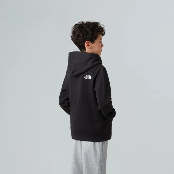 The North Face TEEN DREW PEAK PULLOVER HOODIE Genç Çocuk Sweatshirt NF0A8EHHJK31 - Resim 4