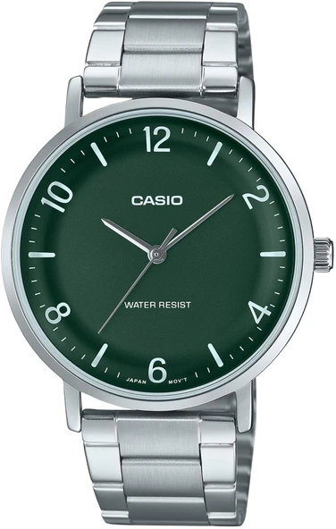 Casio MTP-VT03D-3BDF Metal Kordon Metal Kasa  Metalik Renk Erkek Kol Saati ürün görseli 1