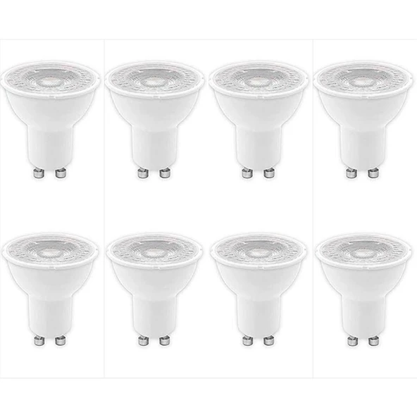 Tungsram 5W GU10 3000K Tungsram LED Çanak Ampul(8li Paket) ürün görseli