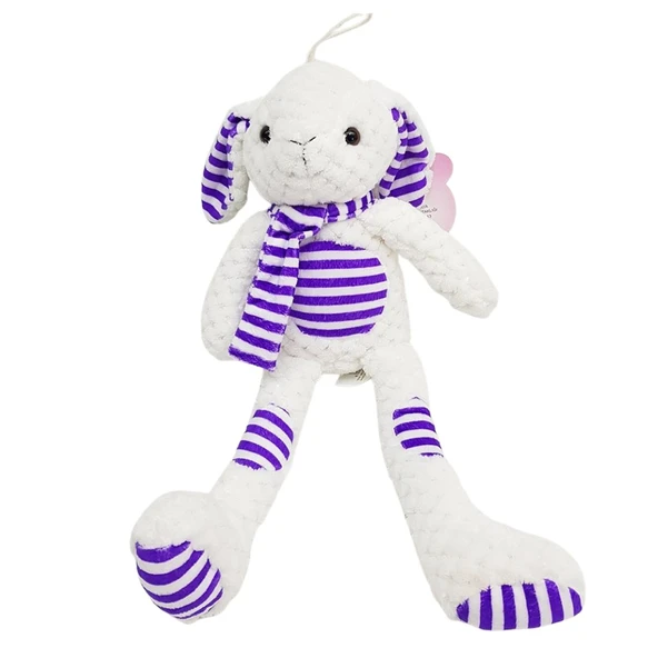 Peluş Tavşan 35 cm - Mor