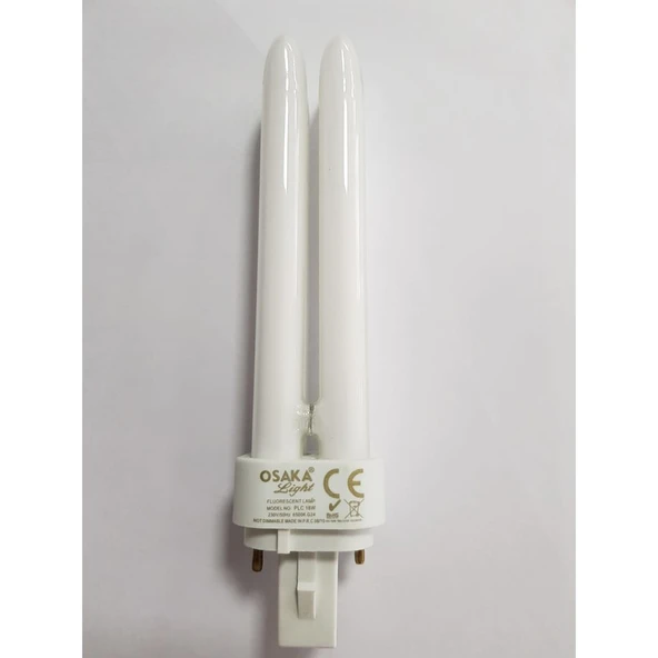 Ulbay 18W/6500K 2 Pinli Plc Ampul (Beyaz Işık) - Resim 3