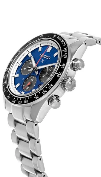 Seiko SSC931 Tachymeter Solar Mekanizma Safir Çizilmez Cam 10 Atm Suya Dayanıklı Metalik Renk Erkek Kol Saati - 2