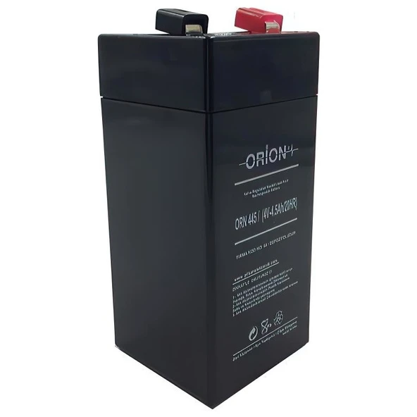Orion 4V 4.5AH Bakımsız Kuru Akü ürün görseli 1