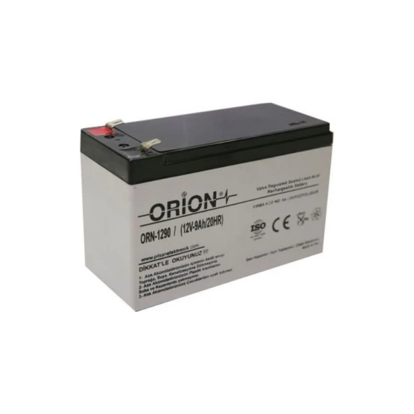 Orion 12V 9Ah Bakımsız Kuru Akü ürün görseli 1