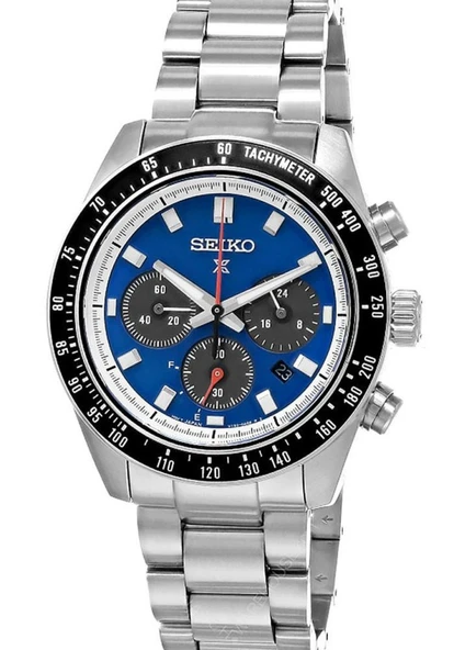 Seiko SSC931 Tachymeter Solar Mekanizma Safir Çizilmez Cam 10 Atm Suya Dayanıklı Metalik Renk Erkek Kol Saati