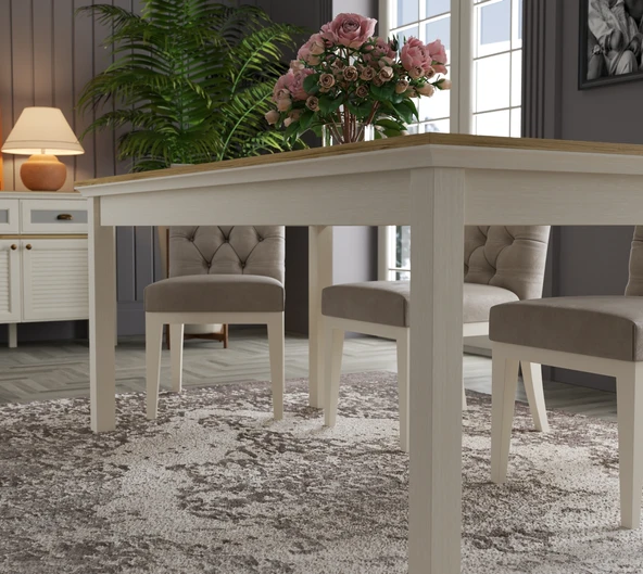 Hunerika Mavrova Premium Yemek Masası- aytaşı/legnano - 2