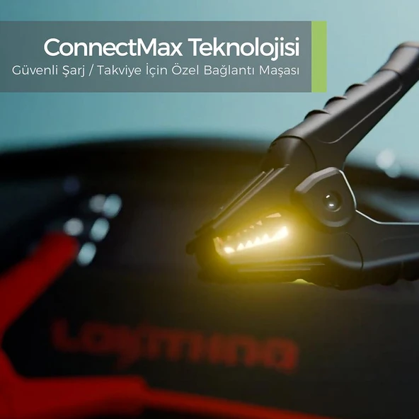 Lokithor JTC4250 12V/220V 4250Amp LiFePO4 Akıllı Akü Test + Akü Takviye + Akü Şarj Cihazı - Resim 12