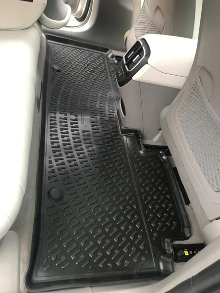 Rizline Hyundai İoniq 6 Elektrikli 2022 Ve Sonrası 3D Havuzlu Paspas Siyah - Resim 4