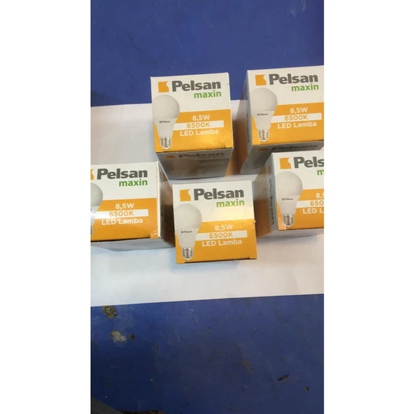 Pelsan LED Ampül 8,5 Watt Pelsan 5li paket ürün görseli 1